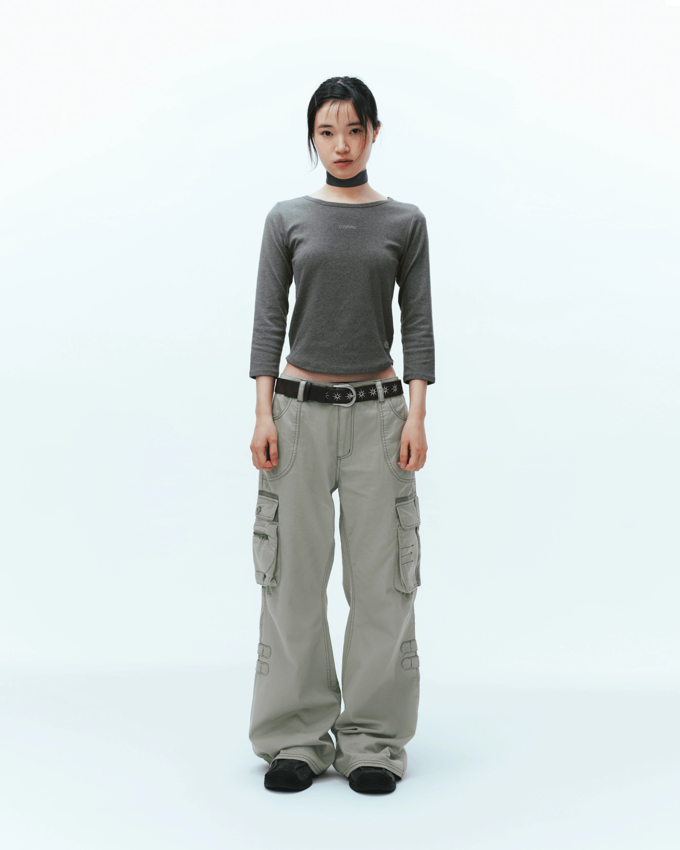 COYSEIO BIG POCKET CARGO PANTS